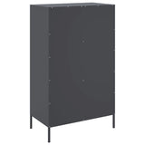 Highboard Anthracite 68x39x113 cm Steel 842972