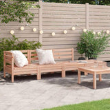 Garden Sofa 4-Seater Solid Wood Douglas 838052