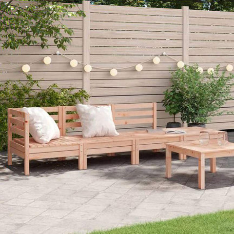 Garden Sofa 4-Seater Solid Wood Douglas 838052