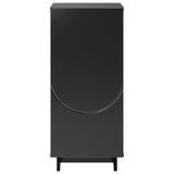 Sideboard Black 33.5 x 34.5 x 75 cm Engineered Wood 8011505
