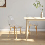 Dining Chairs 2 pcs Transparent PET 338062