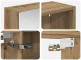 Bathroom Cabinet Set 3 pcs 130 x 14.5 x 70 cm Engineered wood 3403767