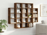 Wall Shelf Old Wood 100 x 13 x 100 cm Engineered Wood 8012250