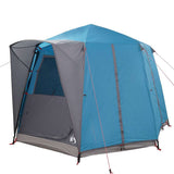Cabin Tent 3-Person with Roof Blue and Grey 320 x 320 x 203 cm 42004033