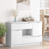 Sideboard with Drawer White 100 x 30 x 65.6 Engineered Wood 888787