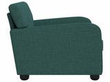 Armchair Dark Green Fabric 42043398