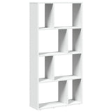 Bookcase White 60x20x120.5 cm Engineered Wood 858147