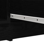 Sideboard with Drawers Black Oak 100.5x35x98.5 cm Engineered Wood 3328454