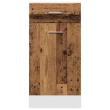 Drawer Bottom Cabinet Lyon Old Wood 40x46x81.5 cm Engineered Wood 856083
