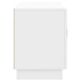 TV Cabinet High Gloss White 102 x 34.5 x 47 cm Engineered Wood 895389