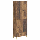 Cabinet Set 2 pcs Old Wood Engineered Wood 3416698