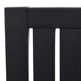 Garden Adirondack Chair Black Polypropylene 364165