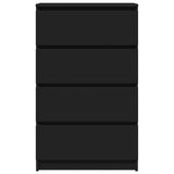 Sideboard Black 60x35x98.5 cm Engineered Wood 800532