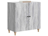 Sideboard Grey Sonoma 66 x 34.5 x 90 cm Engineered Wood 894131