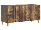 Sideboard Smoked Oak 89 x 34.5 x 60 cm Engineered Wood 894660