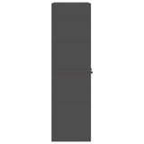 Storage Cabinet Black 60 x 40 x 140 cm Steel 891736