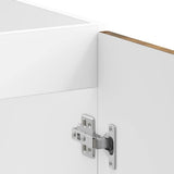 Sink Base Cabinet Lucca Smoked Oak Engineered Wood 853692