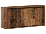 Wall-Mounted Shoe Cabinet ZWOLLE 71 x 17 x 43 cm Old Wood 896413