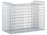 Gabion Raised Bed Silver 42033308