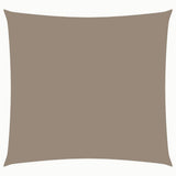 Sunshade Sail Oxford Fabric Square 3.6x3.6 m Taupe 135413
