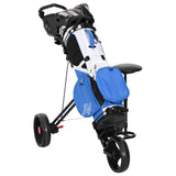 Golf Trolley with Seat Folding Black 95 x 69 x 114 cm Iron 42033588