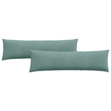 Sofa Pillows 2 pcs Sea Green 145 x 40 cm Corduroy Fabric 42013852