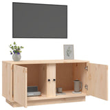 TV Cabinet 80x35x40.5 cm Solid Wood Pine 814469