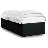 Bed Frame without Mattress Black Single Fabric 3284765