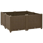 Raised Bed 80x80x38 cm Polypropylene 316525