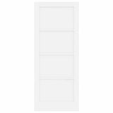 Interior Door ORKDAL White 83 x 202 cm Plywood 4102666