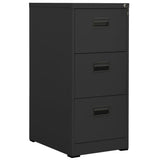 Filing Cabinet Anthracite 46x62x102.5 cm Steel 336277