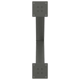 Dining Table Legs X-Shaped 3 pcs Anthracite 80x cm Steel 4012994