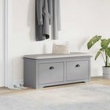 Hallway Bench BODO Grey 114x40x45 cm 4016871
