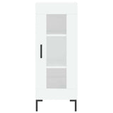Highboard White 34.5x34x180 cm Engineered Wood 3200385