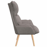 Armchair Taupe 69 x 74 x 93 cm Fabric 42001871