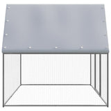 150778 Outdoor Chicken Cage 3x2x2 m Galvanised Steel