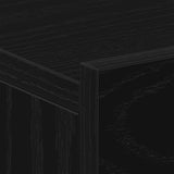 Floating Nightstands 2 pcs Black Oak 40x32x15 cm Engineered Wood 862417