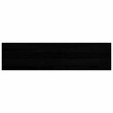 Stair Treads 4 pcs Brown Black 100x25x2 cm Solid Wood Oak 3283016