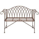 ZNTS Esschert Design Garden Bench Metal Old English Style MF009 411499