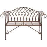 ZNTS Esschert Design Garden Bench Metal Old English Style MF009 411499