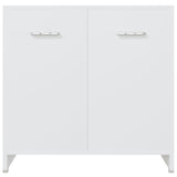 ZNTS 4 Piece Bathroom Furniture Set White 3071711