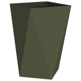 Planter Olive Green 50 x 50 x 75 cm Steel 883800