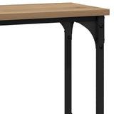 Console Table Artisan Oak 100 x 22.5 x 75 cm Engineered Wood 883504