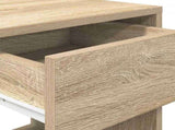 Bedside Cabinets with Drawer 2 pcs Sonoma Oak 35x34x66.5 cm 858718