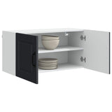 Wall Cabinet PORTO Black 80 x 31 x 40 cm Engineered Wood 885286