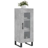 Sideboard Concrete Grey 34.5x34x90 cm Engineered Wood 828824