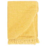 Throw Cotton 220x250 cm Mustard Yellow 133763