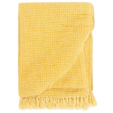 Throw Cotton 220x250 cm Mustard Yellow 133763
