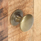 Bedside Table 40x30x50 cm Rough Mango Wood 320928