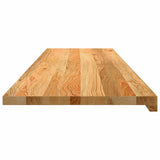 Window Sills 2 pcs Light Brown 140x40x2 cm Solid Wood Oak 4009163